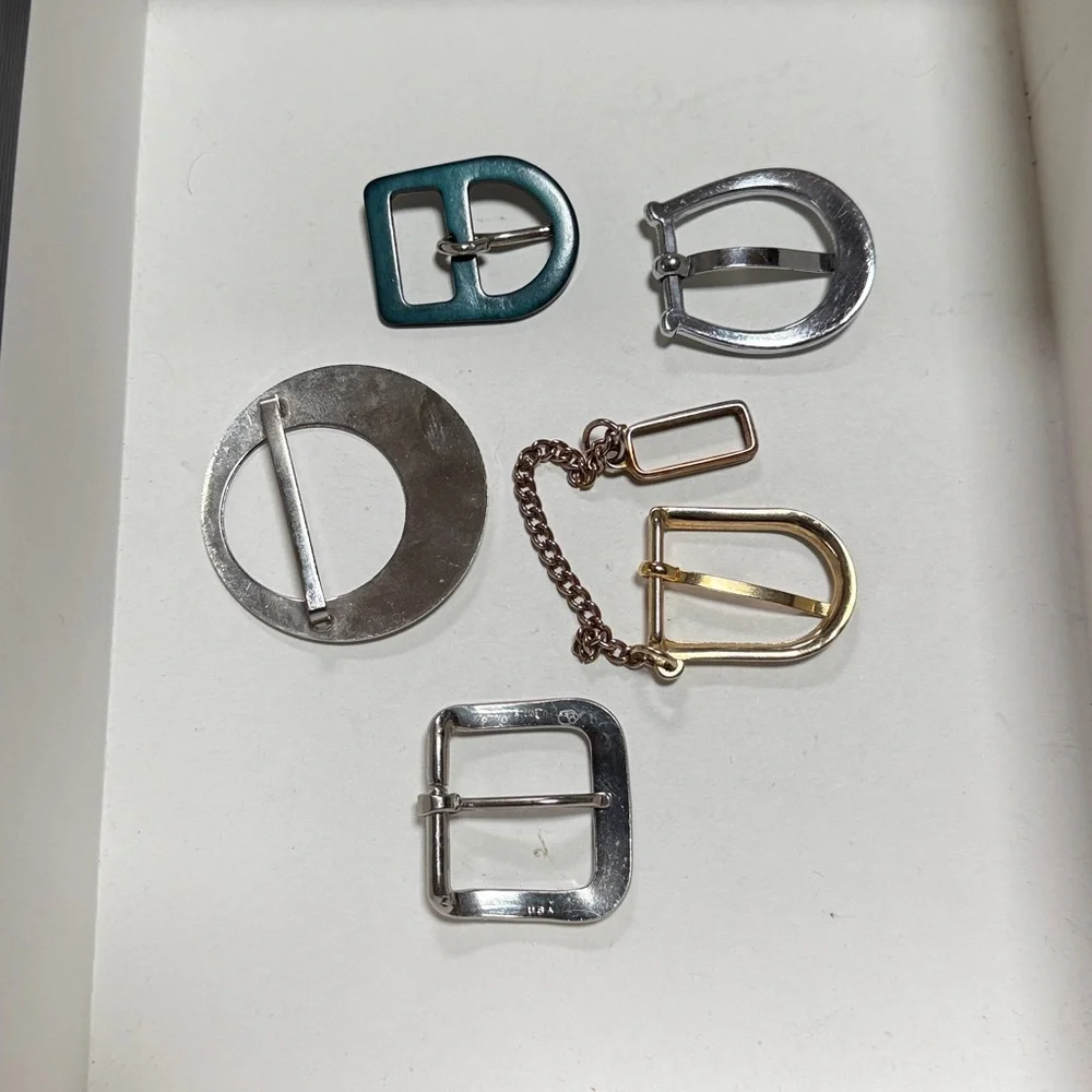 Vintage Belt Buckles Mixed Lot - Picture 2 of 10